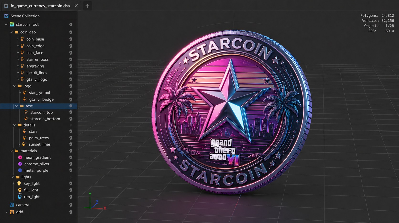 FICTIONAL: GTA VI Introduces "Star Coin" as New In-Game Digital Currency Following Official Release Date Reveal